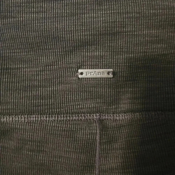 Prana Becksa 7/8 Legging Stretch Waist Pockets Pull-On Black Heather Stretch 2X - Picture 6 of 10